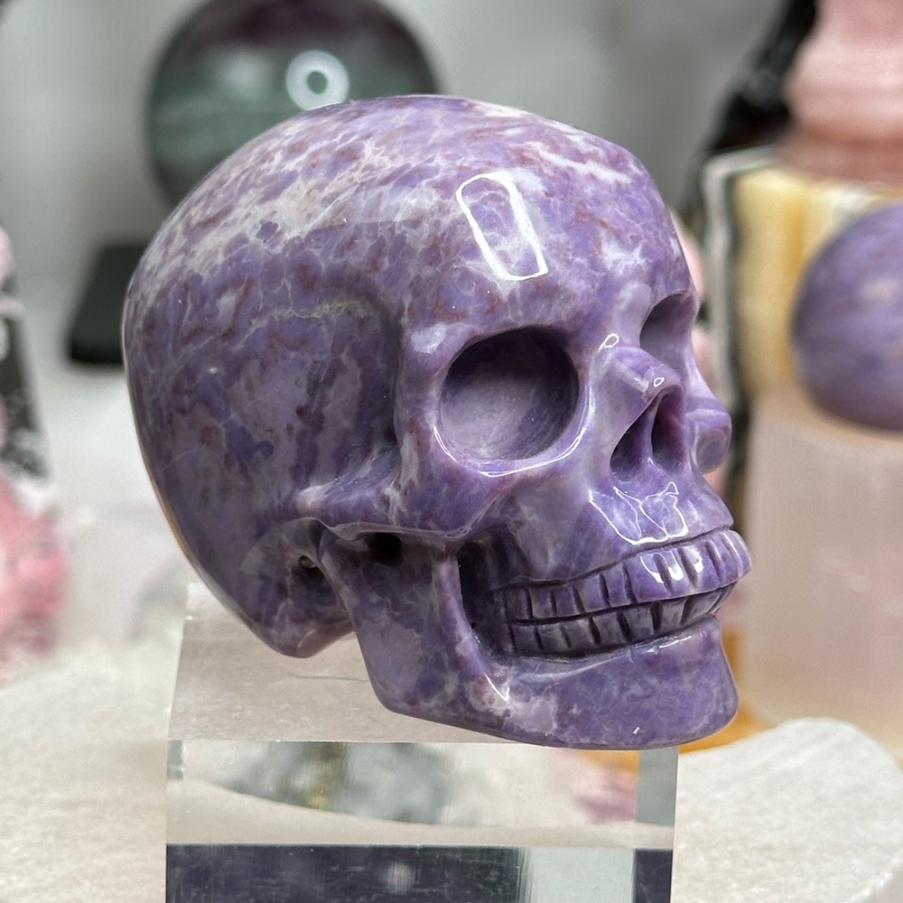 LavenderJade Skull- LJS01 - Picture 12 of 13